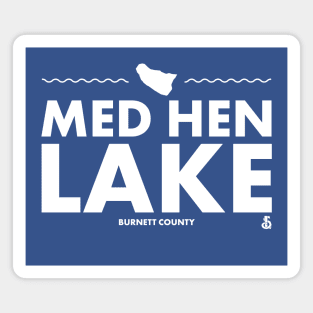 Burnett County, Wisconsin - Mud Hen Lake Magnet